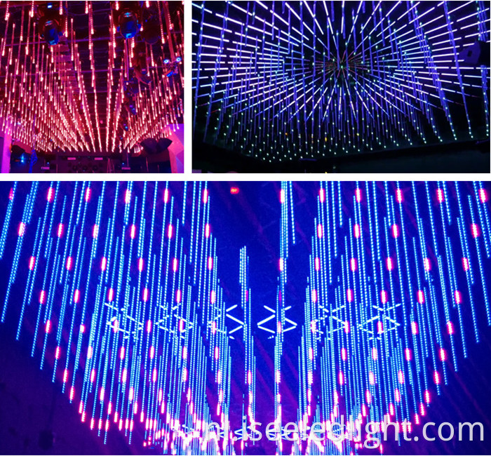 360 Pixel tube disco